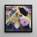 Dame aan Moskou - Wassily Kandinsky — ingelijst kunstwerk aan de muur