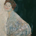 Dame in het wit - Gustav Klimt — weergave van het kunstwerk