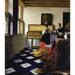 Reproductie van het schilderij Damoiselle au virginal avec un gentleman (La leçon de musique) - Johannes Vermeer