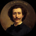 Portret van Georges Monval 1845-1910, archivaris-bibliothecaris van de Comédie-Française - Daniel Bréard — weergave van het kunstwerk