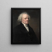 van Dr. John W.. Francis - Daniel Huntington — ingelijst kunstwerk aan de muur