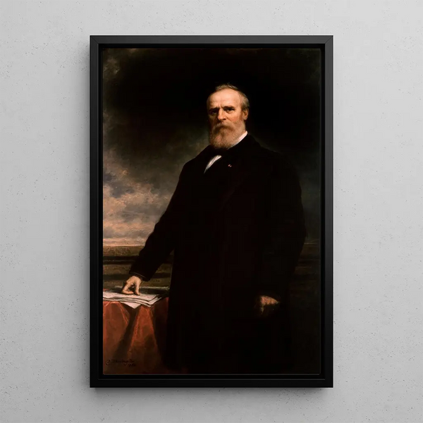 Reproduction of the painting Rutherford Birchard Hayes - Daniel Huntington