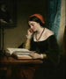 L'étudiant juste - Daniel Huntington — weergave van het kunstwerk