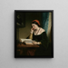 L'étudiant juste - Daniel Huntington — ingelijst kunstwerk aan de muur