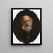 William Cullen Bryant - Daniel Huntington — ingelijst kunstwerk aan de muur