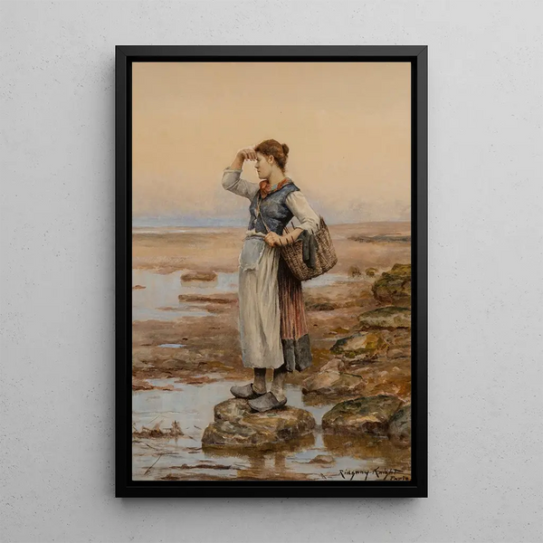 Reproduction of the painting Les porteuses d'eau - Daniel Ridgway Knight