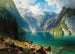 Vue du lac Königssee - Daniel Somogyi — weergave van het kunstwerk