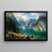 Vue du lac Königssee - Daniel Somogyi — ingelijst kunstwerk aan de muur