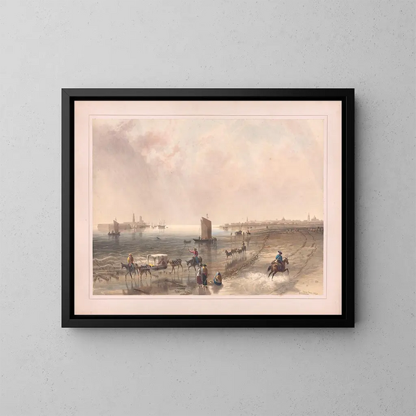 Views of Egerton in Mexico Pl08 - Daniel Thomas Egerton — framed artwork on a wall