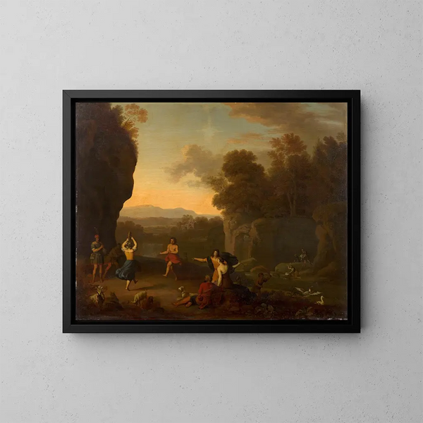 Riverbank Entertainment - Daniel Vertangen — framed artwork on a wall