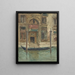 Poort van een Venetiaans paleis - Daniele Bucciarelli — ingelijst kunstwerk aan de muur