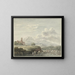 Italiaanse Landschap Schilderij - Daniël Dupré — ingelijst kunstwerk aan de muur