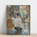 Reproduction of the painting in Berthe Morisot's dining room