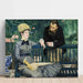 Reproductie van het schilderij in de kas - Édouard Manet