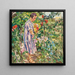 In the Garden - August Rieger — framed artwork on a wall