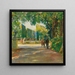 in the Schönbrunn Palace Park - August Rieger — framed artwork on a wall