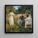 In the Orchard - Edmund Charles Tarbell — framed artwork on a wall
