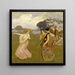 Dans van de lente - Arthur F Mathews | Reproduction — ingelijst kunstwerk aan de muur