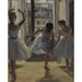 Reproductie van het schilderij van Danseuses dans une salle d'exercice (Trois Danseuses) - Edgar Degas