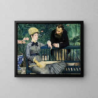 In de kas - Edouard Manet