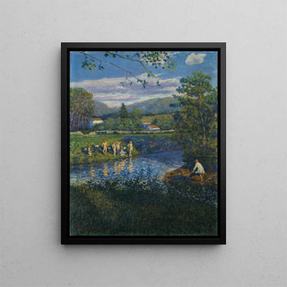 Daro de Regoyos - Bathing in Rentera.webp