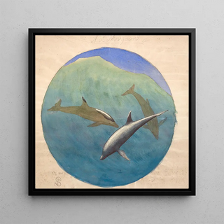Dauphins sautant - Niels Skovgaard