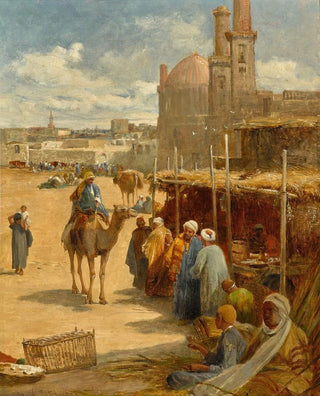 David Bates - A Marketplace Cairo.webp