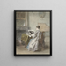 Critique d'art - David Bles — framed artwork on a wall