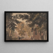 Een straat in Harborne - David Cox — ingelijst kunstwerk aan de muur