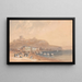 Douvres - David Cox — ingelijst kunstwerk aan de muur