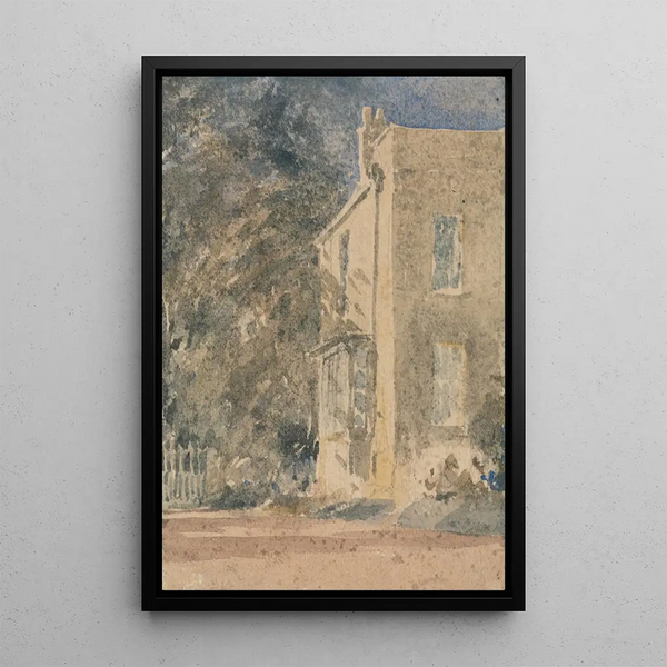 Maison de Greenfield - David Cox — ingelijst kunstwerk aan de muur