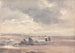 van Lancasterse zandbanken bij eb - David Cox — weergave van het kunstwerk