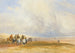 Stranden van Ulverstone Cumbria - David Cox — weergave van het kunstwerk