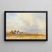Stranden van Ulverstone Cumbria - David Cox — ingelijst kunstwerk aan de muur