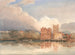 Vue du palais de Lambeth sur la Tamise - David Cox — weergave van het kunstwerk