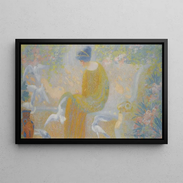 David Dellepiane - Fille aux colombes.webp