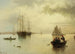 Scene of port without title - David James — artwork view