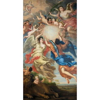 David Klcker Ehrenstrahl - Allegory of the marriage of King Charles XI and Queen Ulrika Eleonora.webp