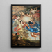Allégorie du mariage du roi Charles XI et de la reine Ulrika Eleonora - David Klöcker Ehrenstrahl — ingelijst kunstwerk aan de muur