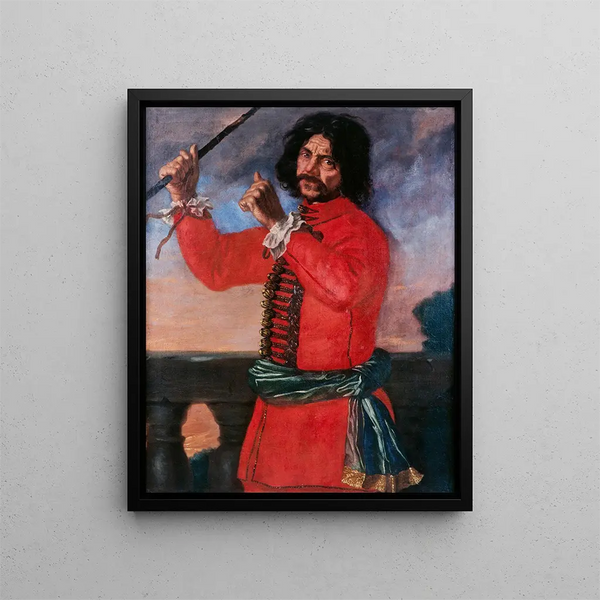 Hindrik Hasenberger - David Klöcker Ehrenstrahl — ingelijst kunstwerk aan de muur