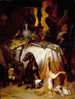 Na de jacht - David Neal — weergave van het kunstwerk