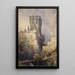 Alcazar Ségovie Spanje - David Roberts — ingelijst kunstwerk aan de muur