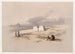 van Wadi es-Sebua tempelapproche, Nubië - David Roberts — weergave van het kunstwerk