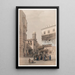 Bazar des chaudronniers Caïro - David Roberts — ingelijst kunstwerk aan de muur