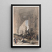 Reproductie van het schilderij Bazar des marchands de soie Le Caire - David Roberts
