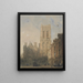 Kerk van Saint-Jacques in Dieppe - David Roberts — ingelijst kunstwerk aan de muur