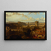 Edinburgh vanaf Calton Hill - David Roberts — ingelijst kunstwerk aan de muur