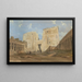 van het Ingangsportaal van de Tempel van Isis in Philae - David Roberts — ingelijst kunstwerk aan de muur