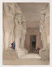 van Gyrshe Gerf Hussein in Nubië - David Roberts — weergave van het kunstwerk