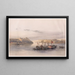 van het algemene uitzicht op Aswan en het Eiland van de Olifant - David Roberts — ingelijst kunstwerk aan de muur